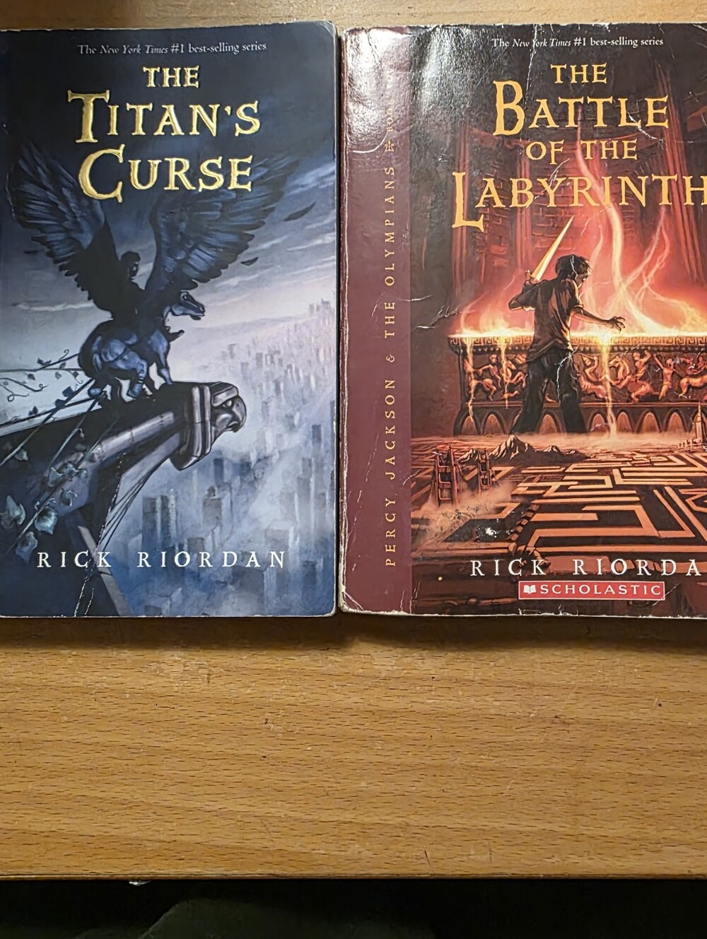 Percy Jackson & The Olympians: The Titans Curse & The Battle Of The Labyrinth